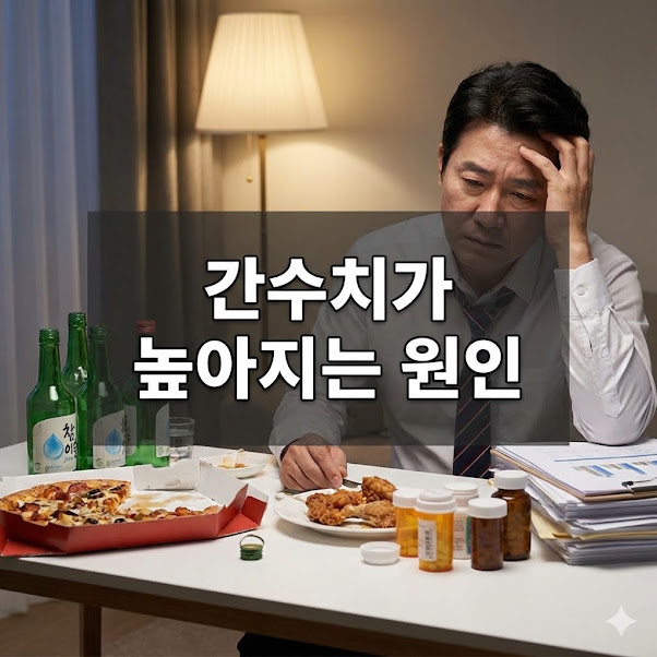간수치가 높아지는 원인