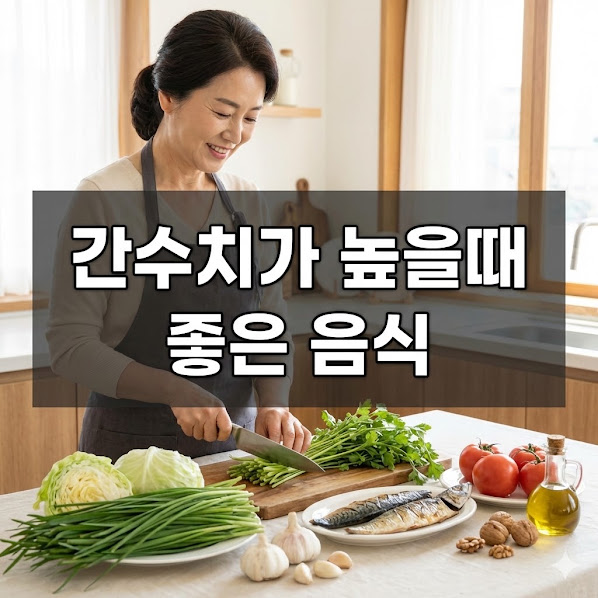 간수치가 높을때 좋은 음식