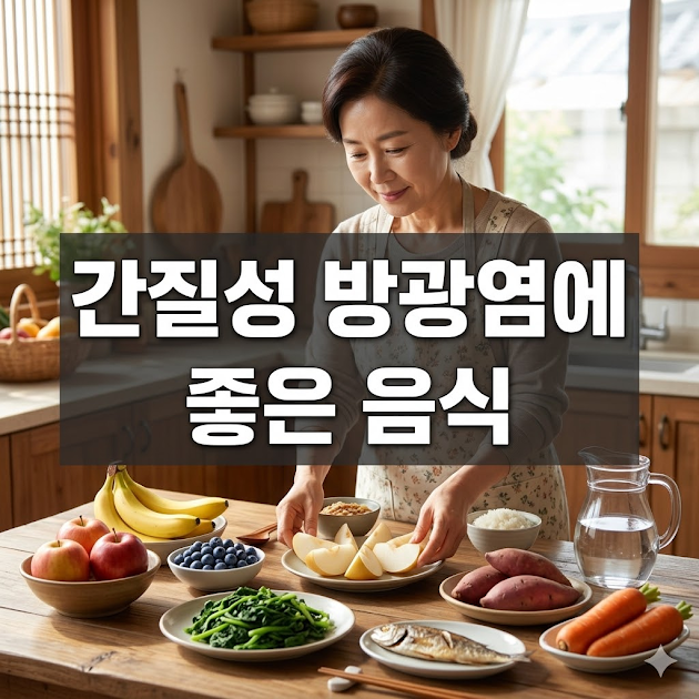 간질성 방광염에 좋은 음식