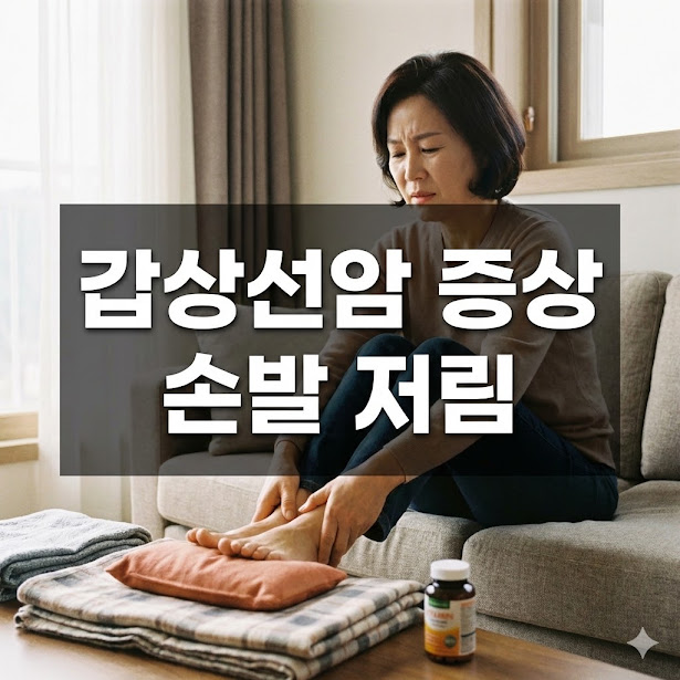 갑상선암 증상 손발 저림