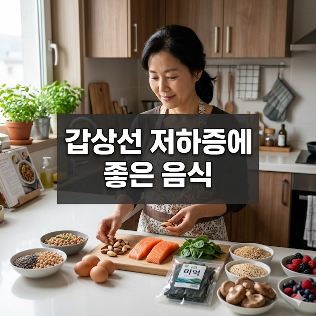 갑상선 저하증에 좋은 음식