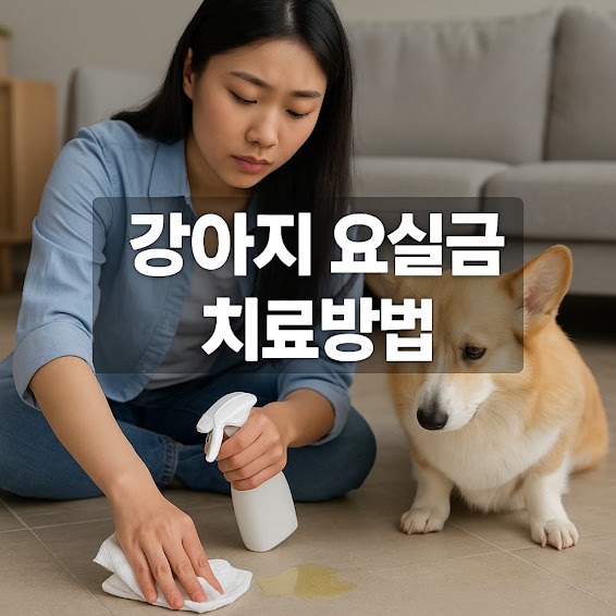 강아지 요실금 치료방법
