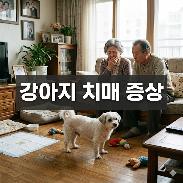 강아지 치매 증상