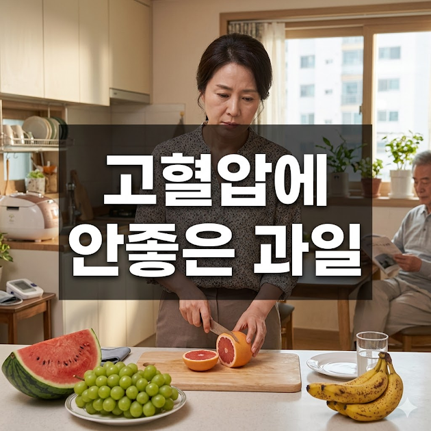 고혈압에 안좋은 과일