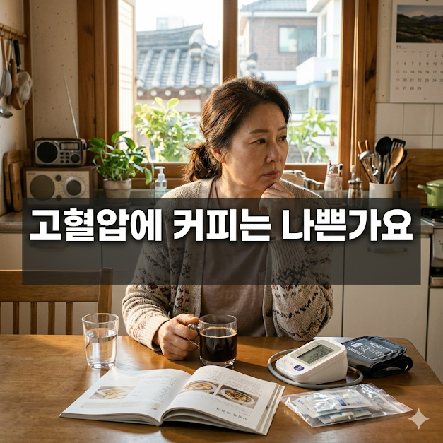 고혈압에 커피는 나쁜가요