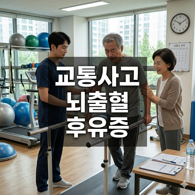 교통사고 뇌출혈 후유증