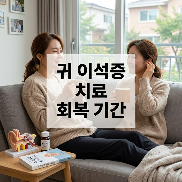 귀 이석증 치료회복기간