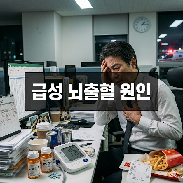 급성 뇌출혈 원인