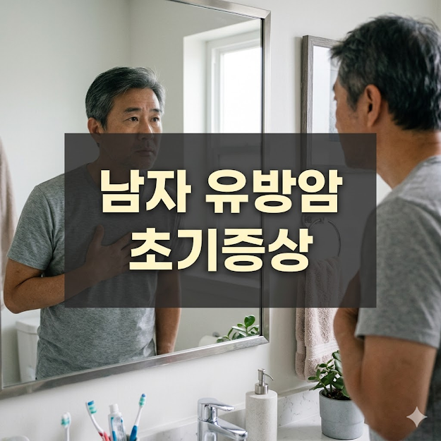 남자 유방암 초기증상