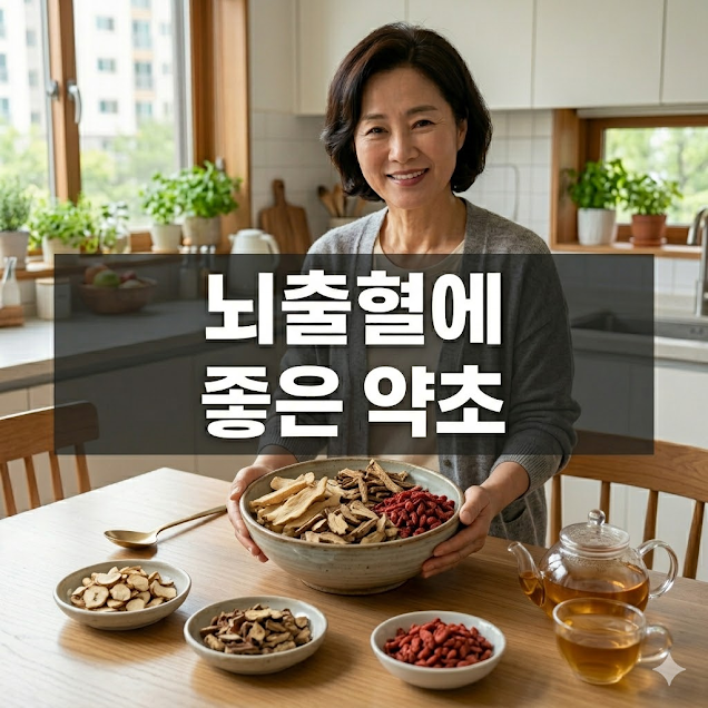 뇌출혈에 좋은 약초