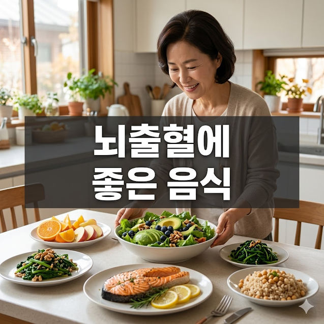 뇌출혈에 좋은 음식