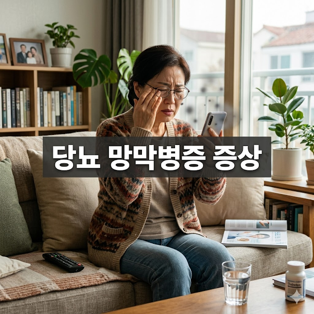 당뇨 망막병증 증상