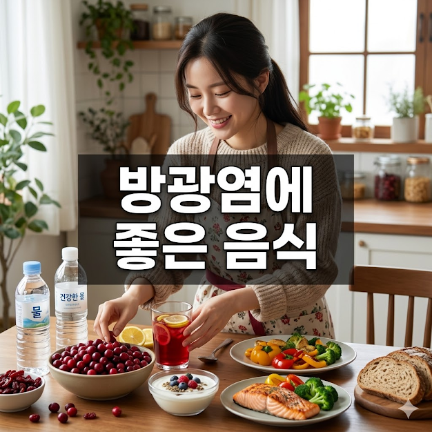 방광염에 좋은 음식