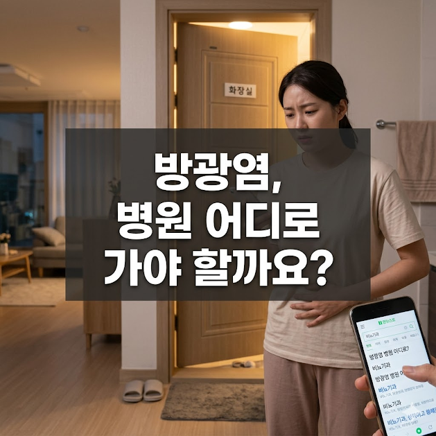 방광염 병원어디로 최적의 병원 선택 가이드