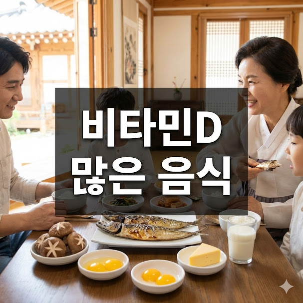 비타민D 많은 음식
