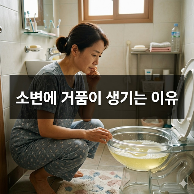 소변에 거품이 생기는 이유