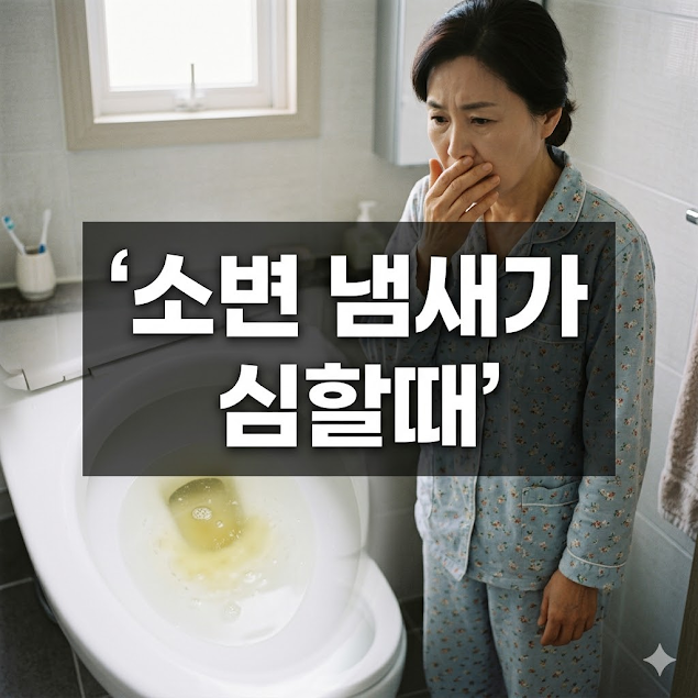 소변 냄새가 심할때