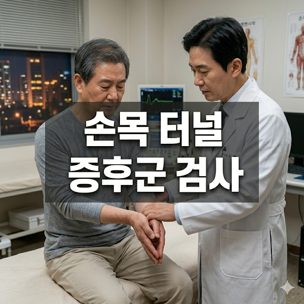 손목 터널 증후군 검사법 총정리