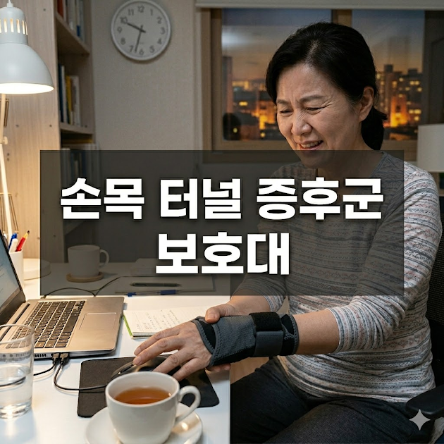 손목 터널 증후군 보호대