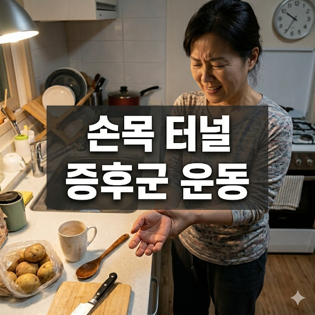손목 터널 증후군 운동 가이드