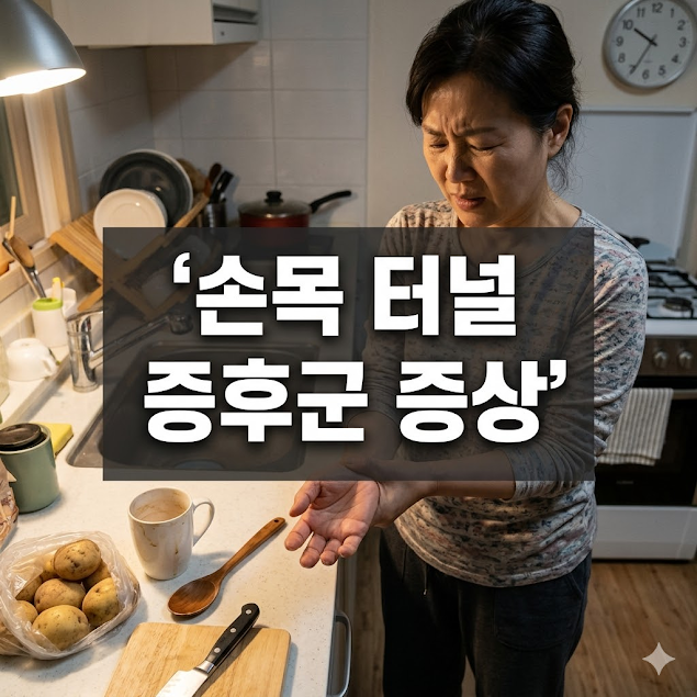 손목 터널 증후군 증상
