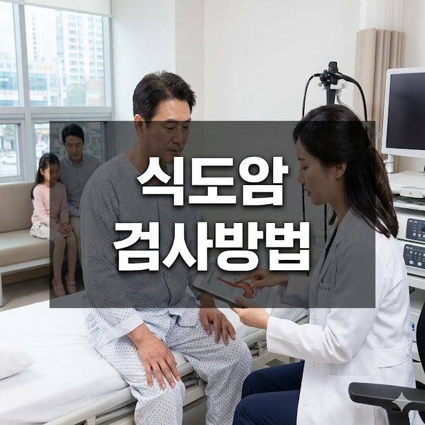 식도암 검사방법, 조기 발견이 생존율을 높이는 핵심