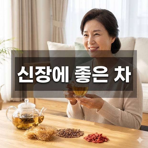 신장에 좋은 차, 건강을 지키는 최고의 차 5가지