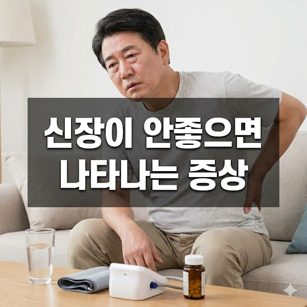 신장이 안좋으면 나타나는 증상