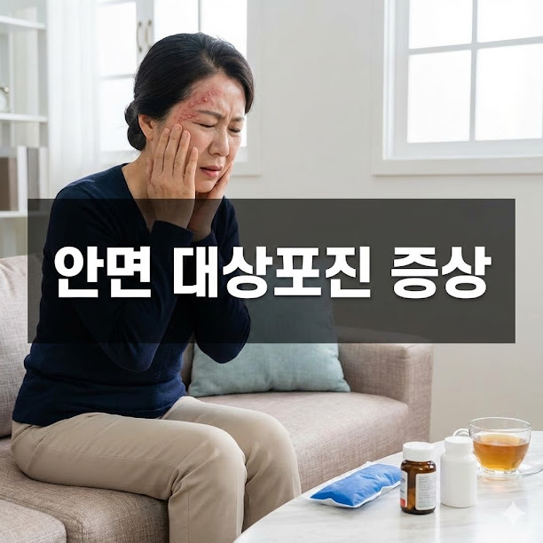 안면 대상포진 증상