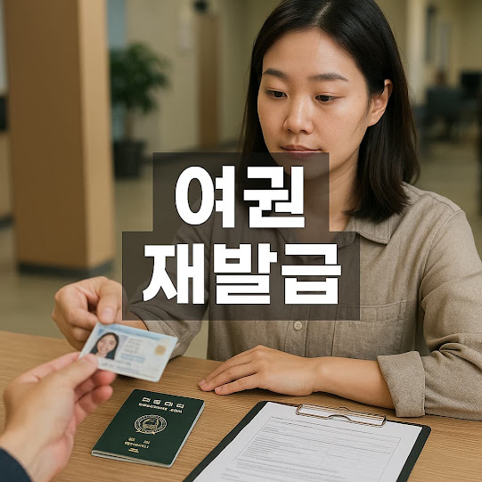 여권 재발급이 필요한 주요 상황