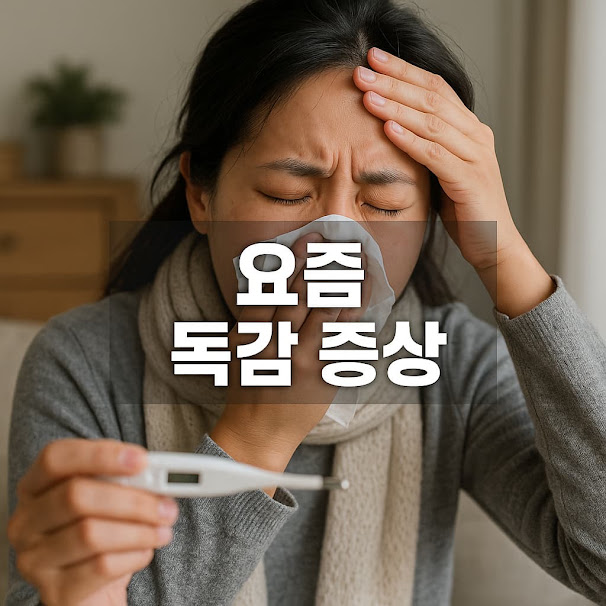 요즘 독감 증상
