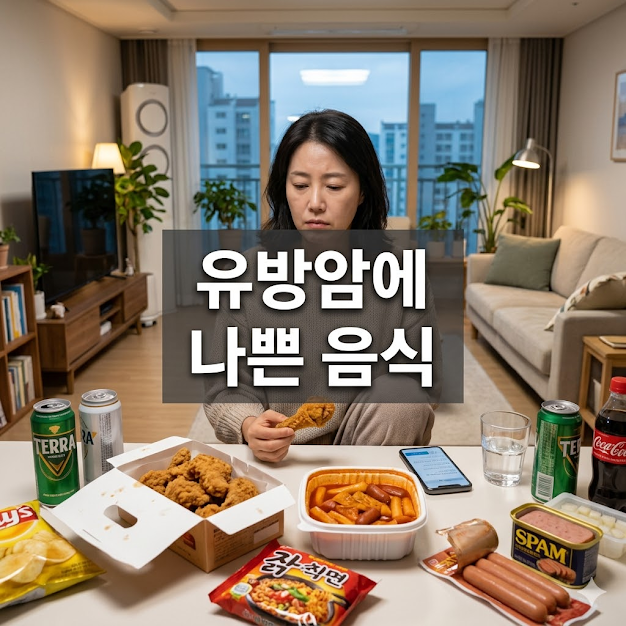 유방암에 나쁜음식