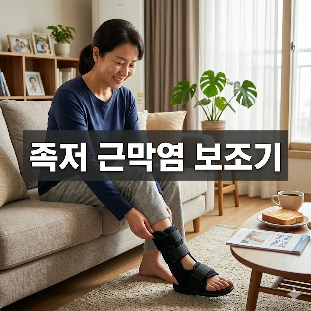 족저 근막염 보조기, 똑똑하게 고르고 사용하기