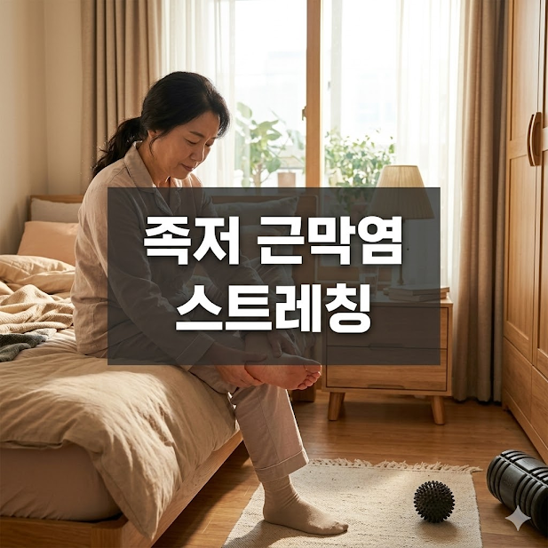 족저 근막염 스트레칭: 발바닥 통증, 이제 안녕!