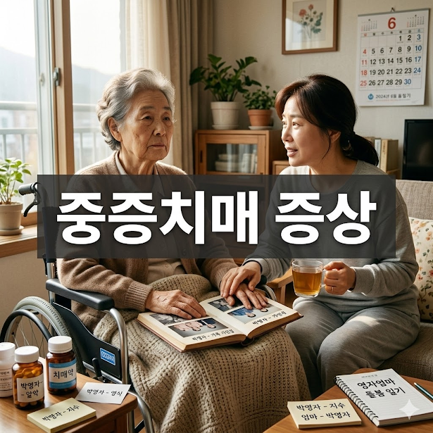 중증치매 증상, 핵심 증상부터 돌봄 전략까지