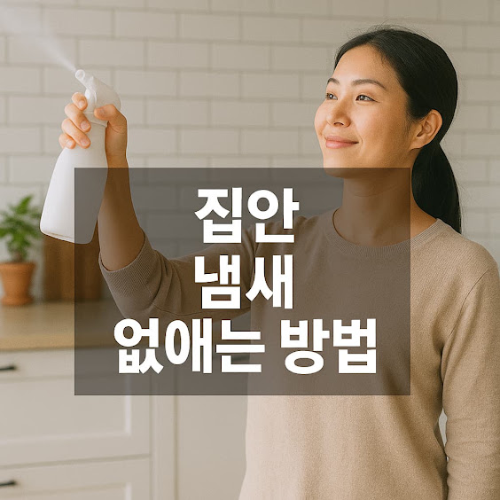 집안 냄새 없애는 방법