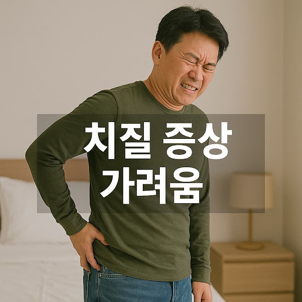 치질 증상 가려움
