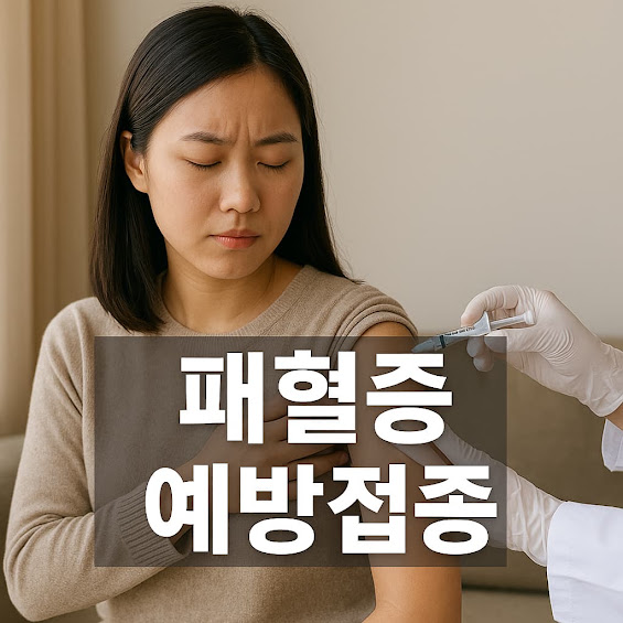 패혈증 예방접종