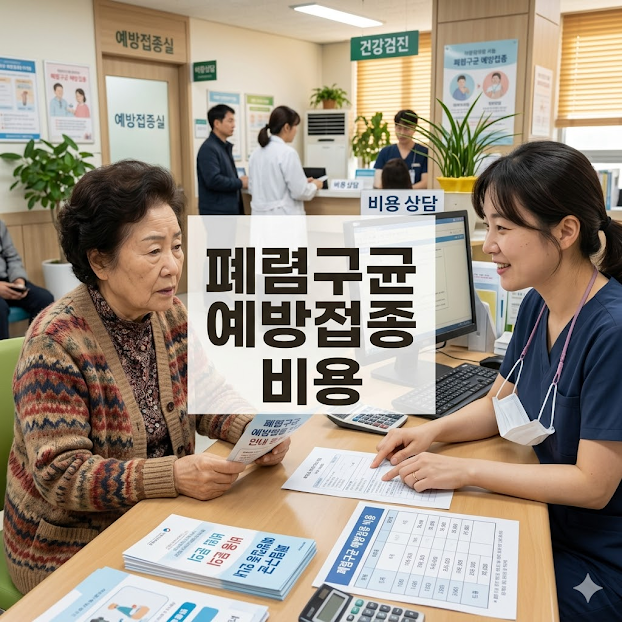 폐렴구균 예방접종 비용