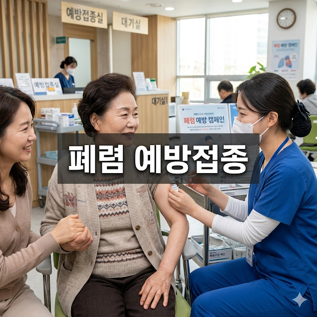 폐렴 예방접종