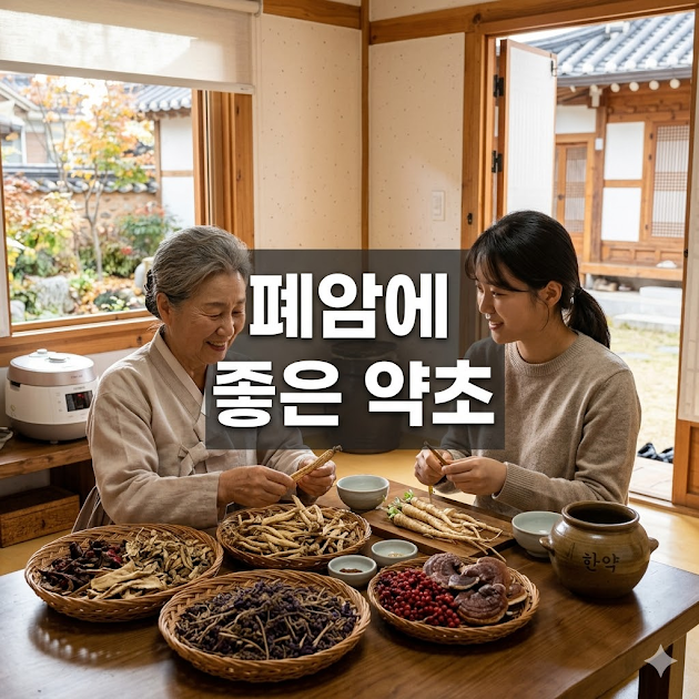 폐암에 좋은 약초