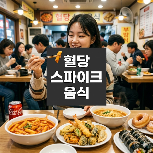 혈당 스파이크 음식