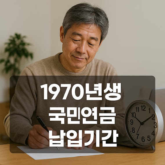 1970년생 국민연금 납입기간