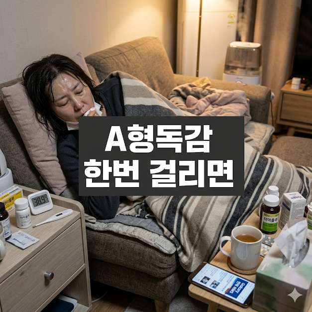 A형독감 한번걸리면