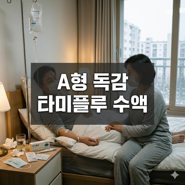 A형 독감 타미플루 수액