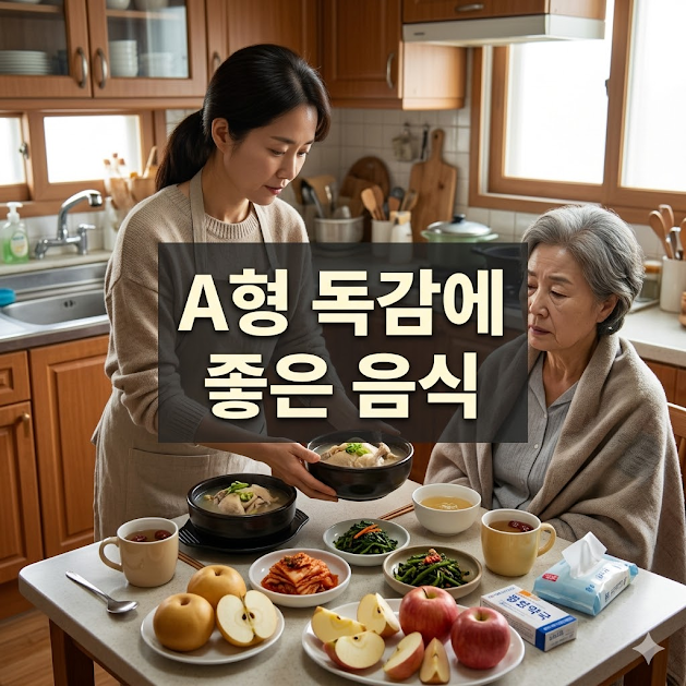 A형 독감에 좋은 음식