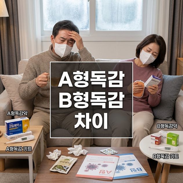 A형독감 B형독감 차이