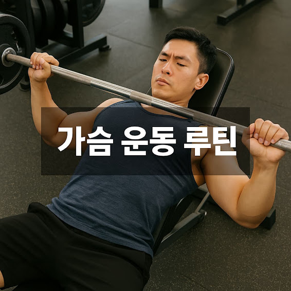 가슴 운동 루틴