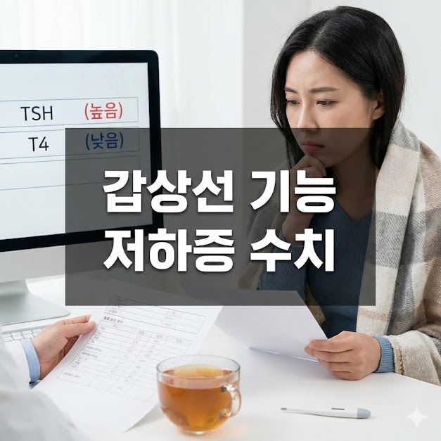 갑상선 기능 저하증 수치