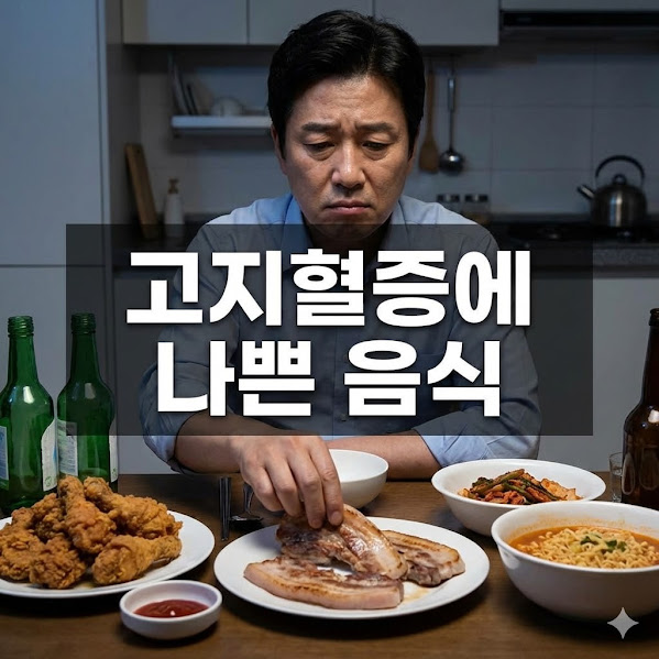 고지혈증에 나쁜 음식